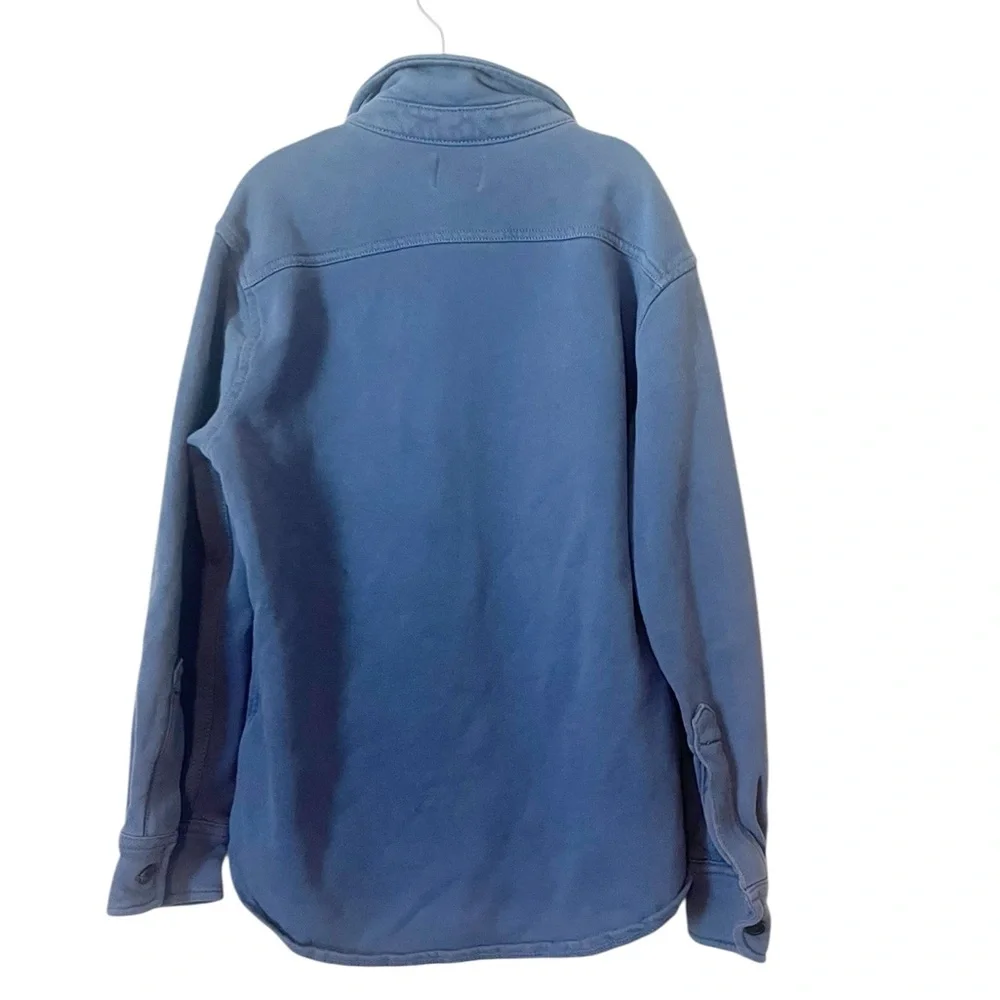 Crewcuts J.Crew Blue Kids’ Cotton Button Down Jacket Size Medium‎
